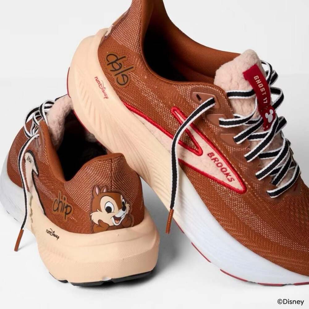 Limited Edition Brooks Ghost 17 Disney runDisney Chip 'n Dale Men's Size 10.5